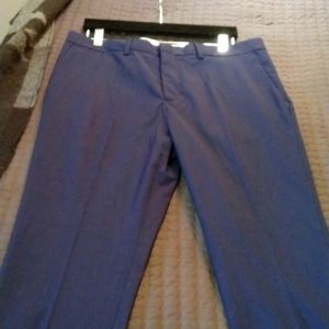 HM Men's Super Skinny Fit Navy Blue Slacks 34R